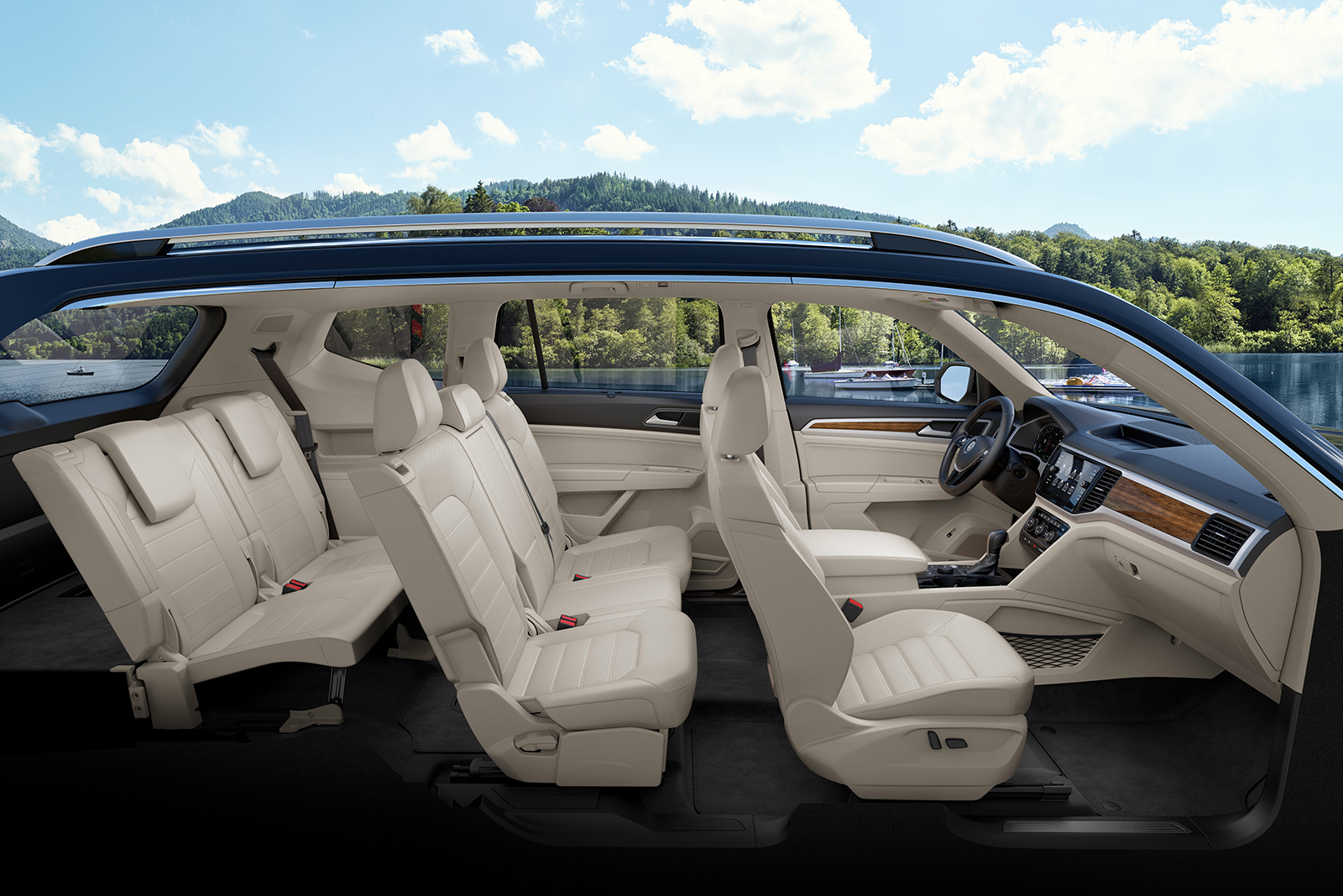 New 2020 Volkswagen Atlas Interior