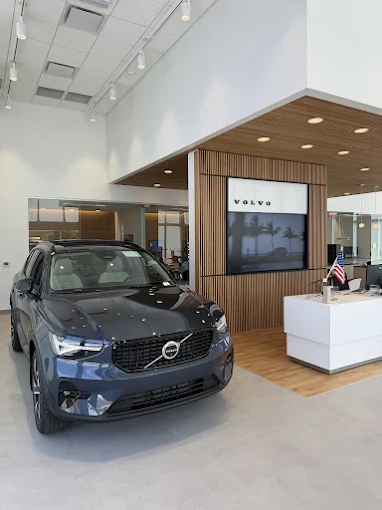 Interior of the Jenkins Volvo Cars Ocala showroom