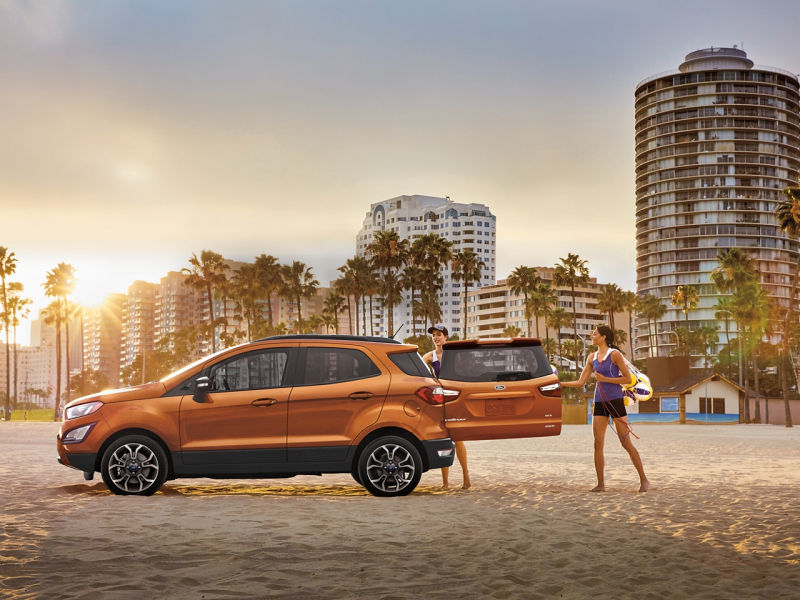 The sleek exterior of the 2020 Ford EcoSport