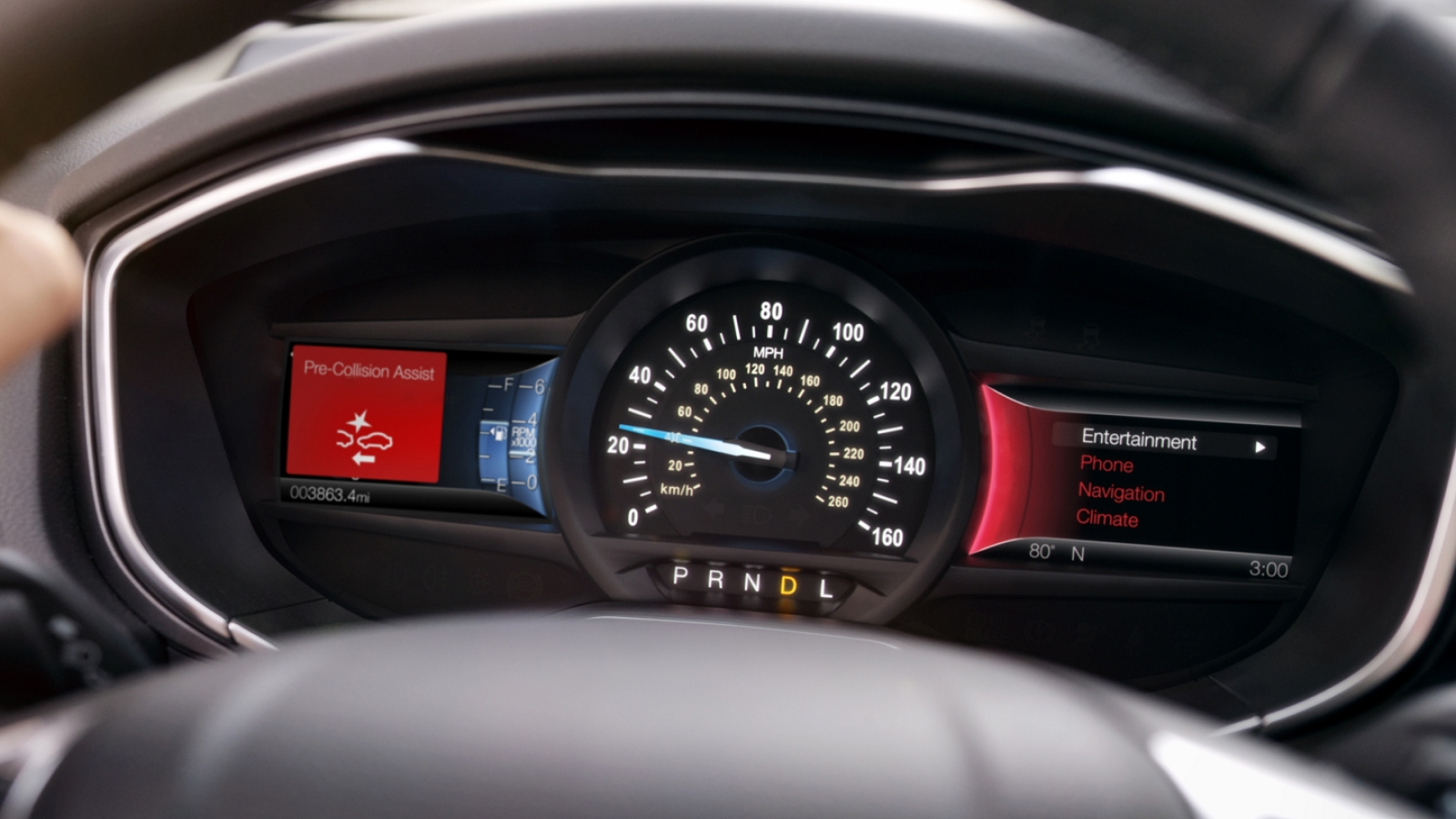 Stay safe inside the 2020 Ford Fusion