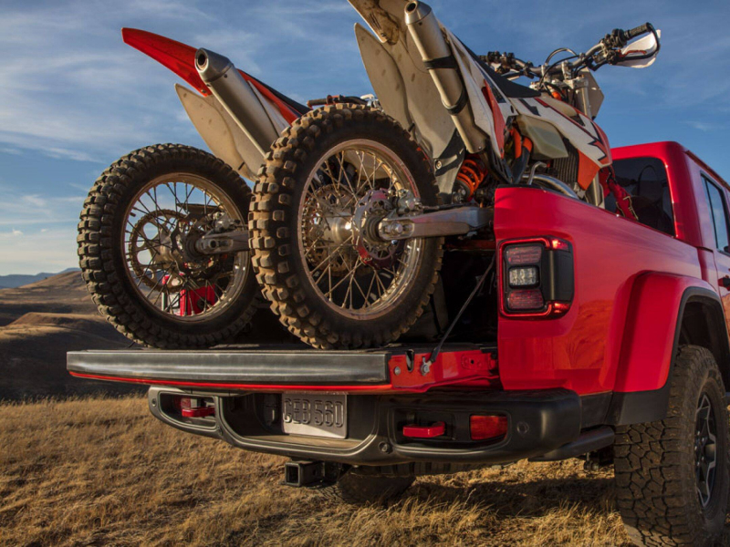 The 2020 Jeep Gladiator can carry any payload