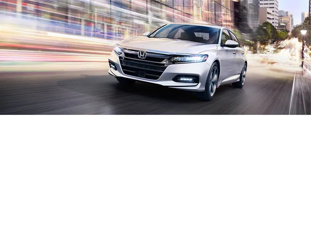 Baron Honda has the new 2019 Honda Accord Hybrid with a sleek exterior in Patchogue, NY