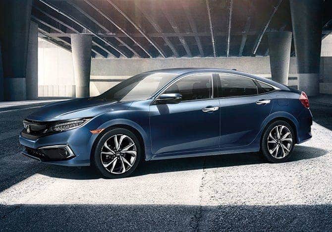 2019 Honda Civic Exterior Blue