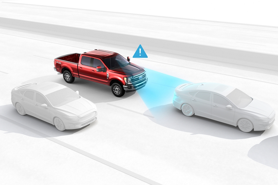 2020 Ford F-250 vs Chevrolet Silverado 2500HD Safety Features
