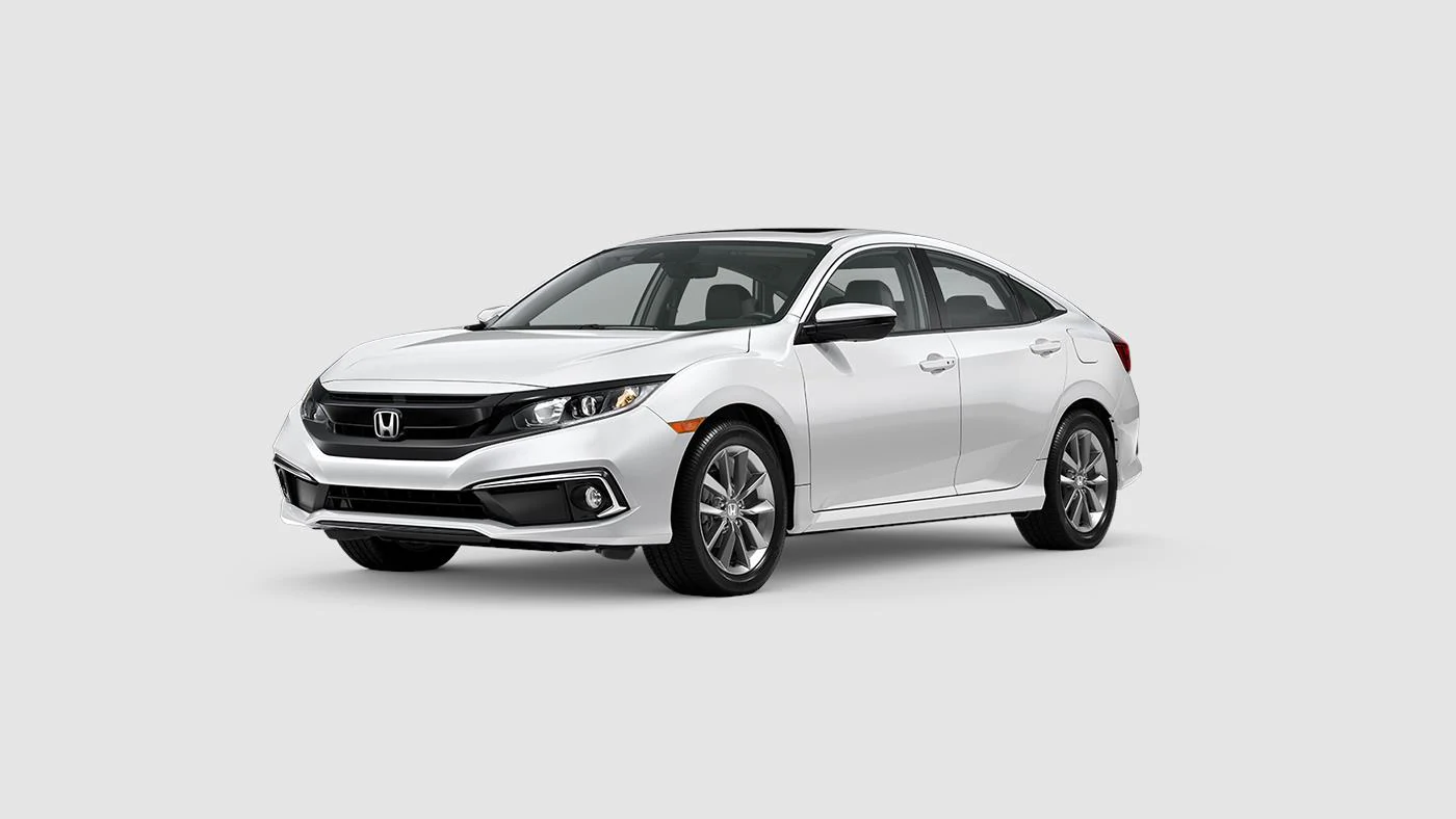The 2020 Honda Civic EX-L is for sale at Castle Honda
