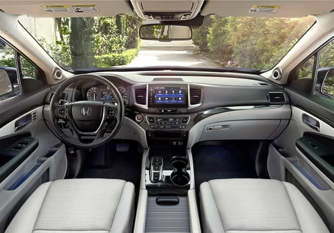 2020 Honda Ridgeline Interior