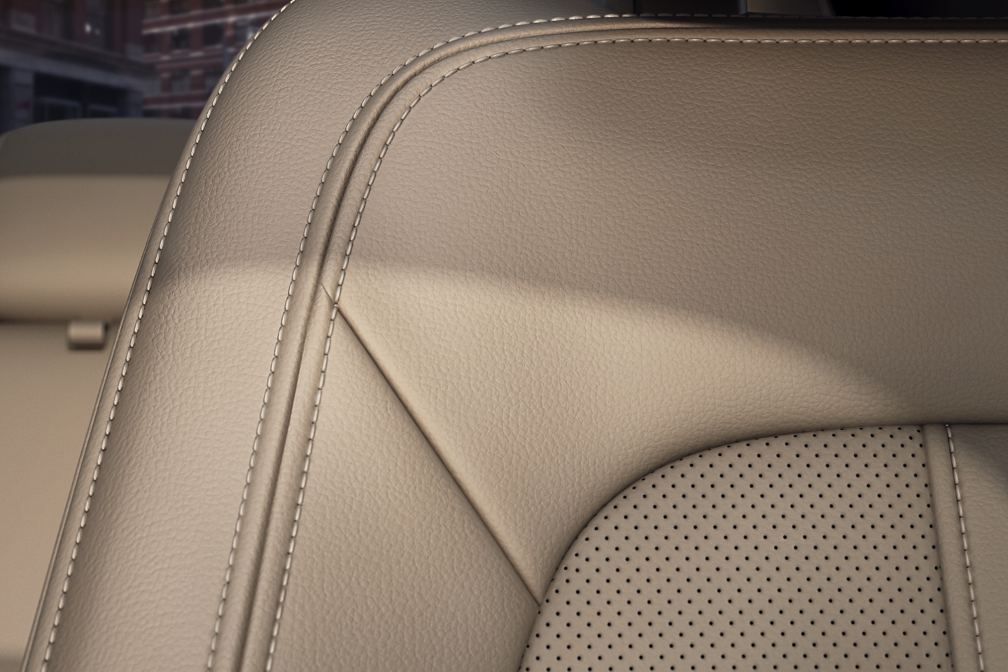 The spacious interior of the 2020 Lincoln MKZ