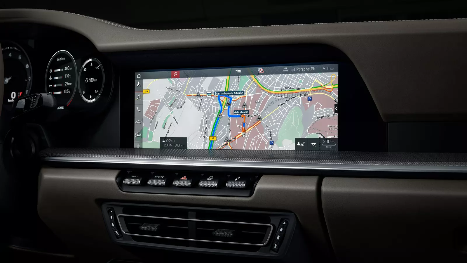 2020 Porsche 911 Interior