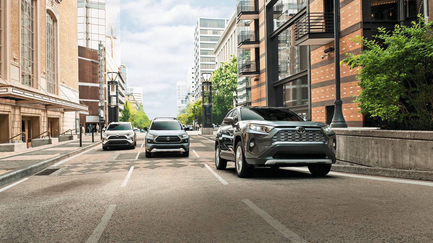 2020 Toyota RAV4 vs Subaru Forester Exterior