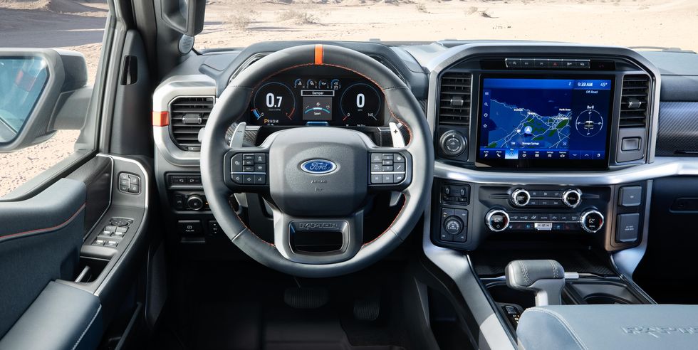 2021 Ford F-150 Raptor Interior 