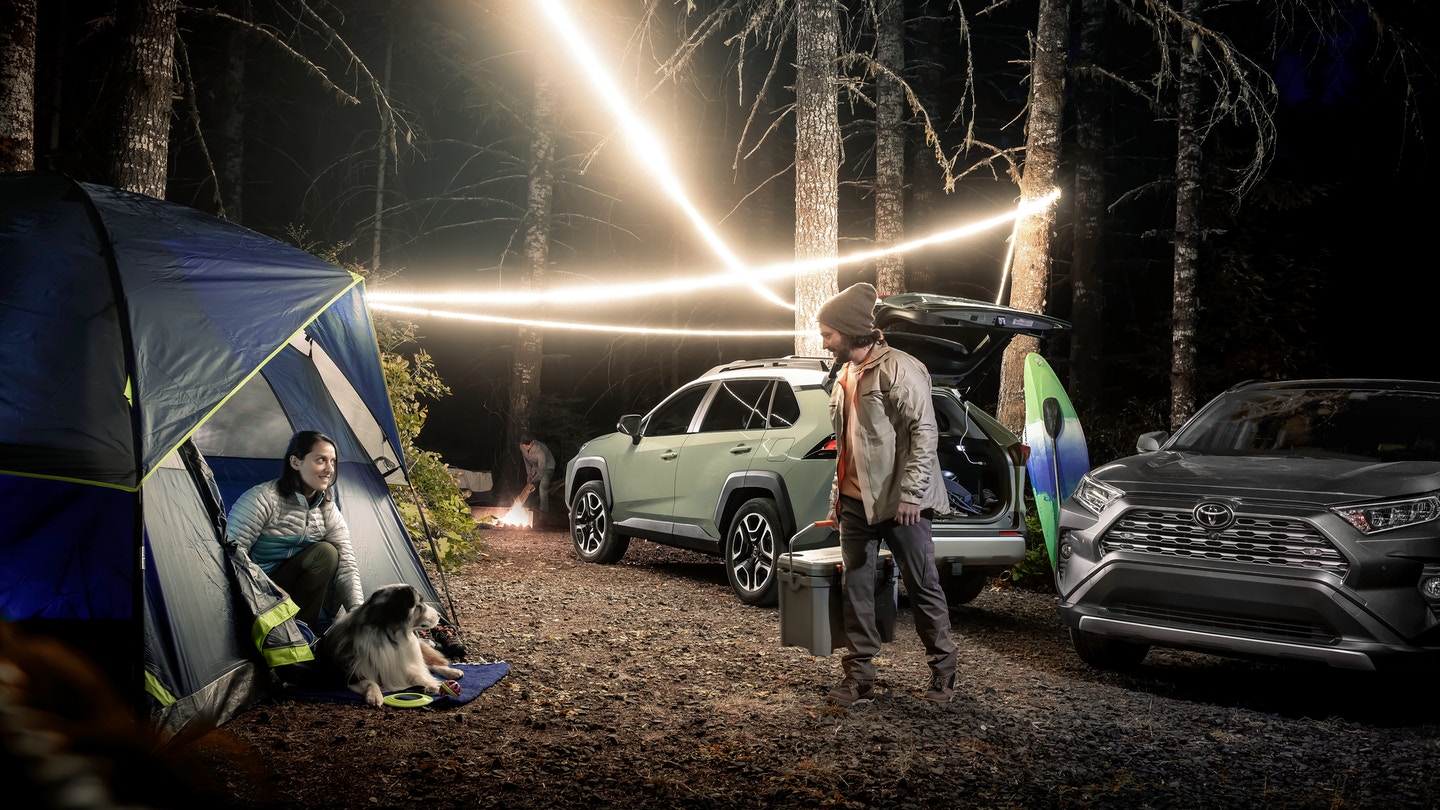 2021 Toyota RAV4 Cargo/Storage Volume 