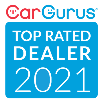 CarGurus Top Rated Dealer 2021 badge