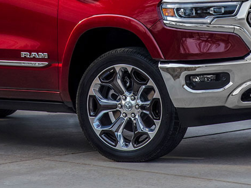 There are many wheel options for the RAM 1500
