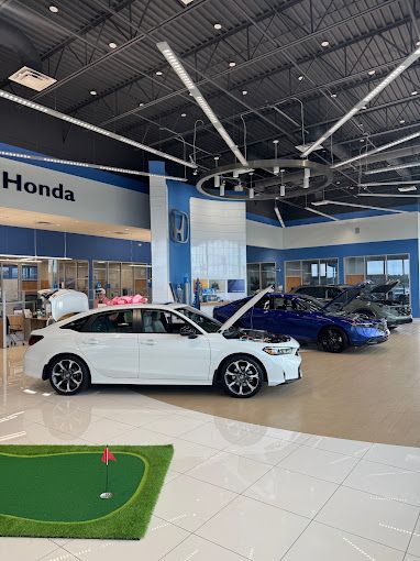 New Honda models in the Jenkins Honda of Leesburg showroom near The Villages, FL