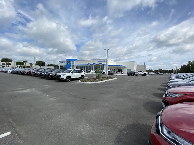 Vehicle selection on the lot at Jenkins Honda of Leesburg near The Villages, FL